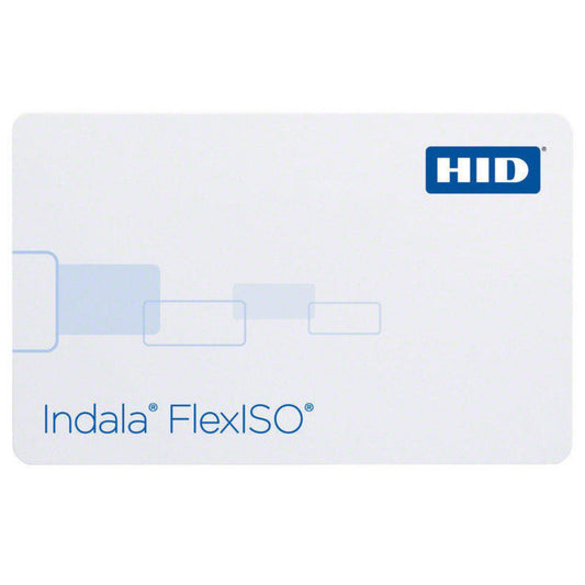 HID Indala FlexISO Imageable Proximity Cards, Part Number: FPISO - SSSCNA - 0000 (Pack of 100) - The Card Printing People