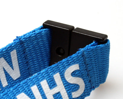 NHS Lanyard with Integrated Yoyo Badge Reel - The Card Printing People