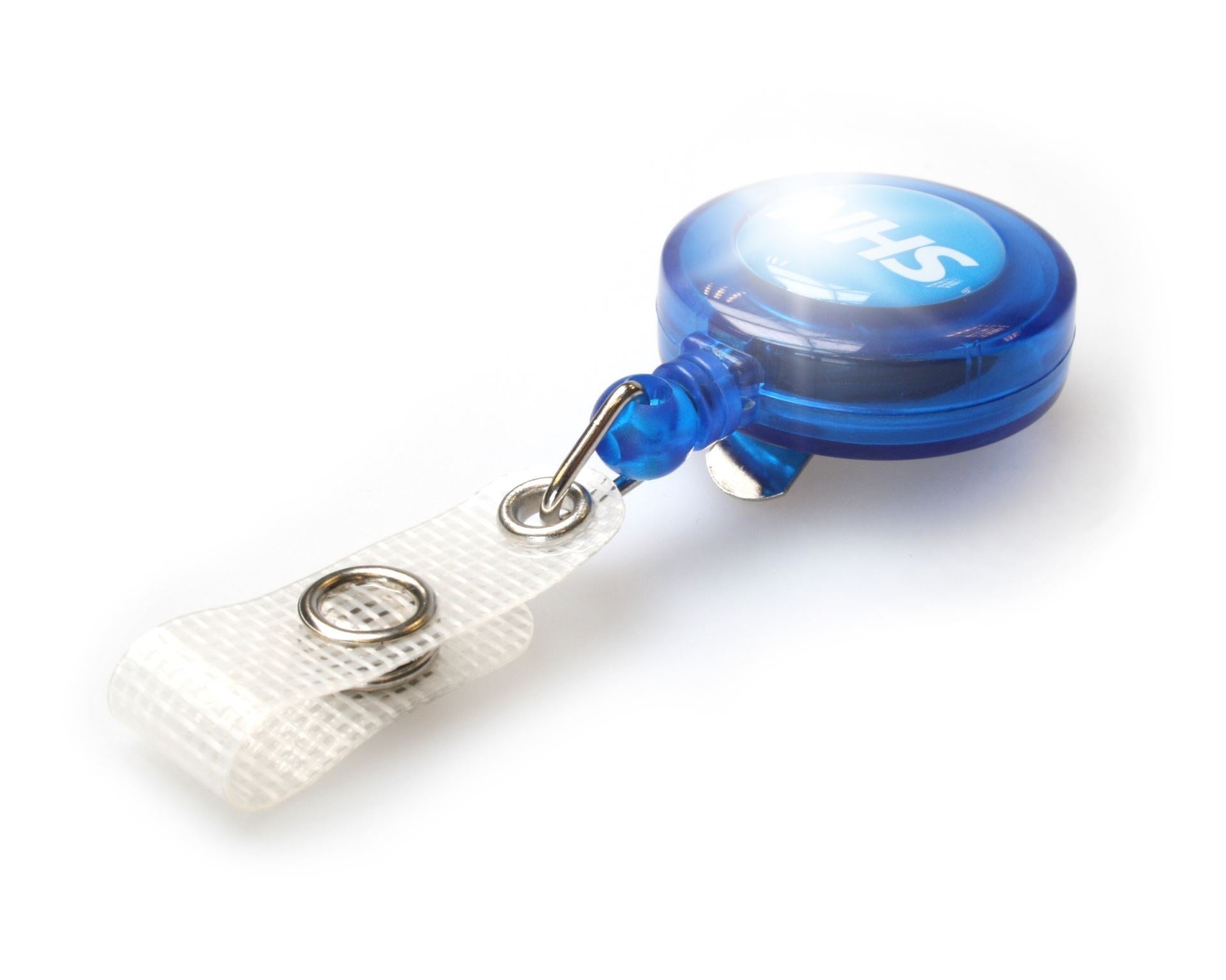 NHS YoYo Badge Reel with ID Card Strap Clip - The Card Printing People