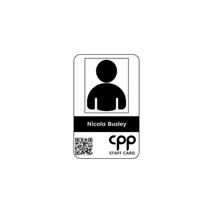 Single Side Print - Black Print - The Card Printing People