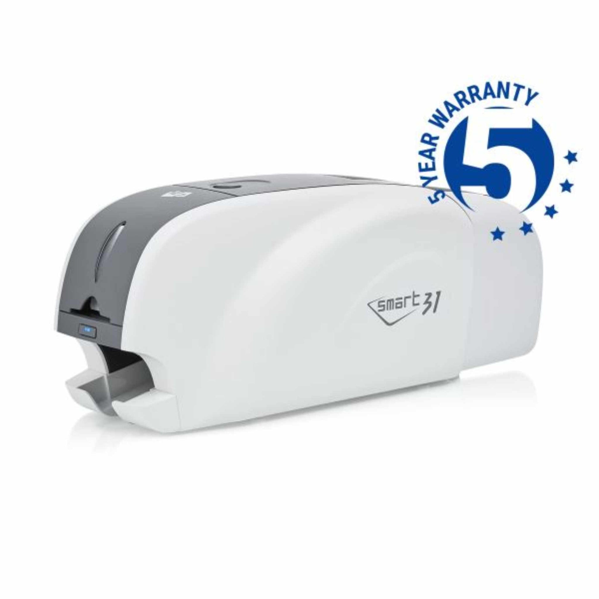 Smart - 31D Dual - Sided Colour Plastic Card Printer with USB & 5 Year Warranty - 651460 - The Card Printing People