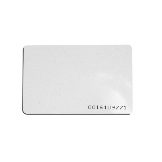 Videx VProx Blank White 125Khz EM Proximity Card (2x), 955/C - Pack of 10 - The Card Printing People