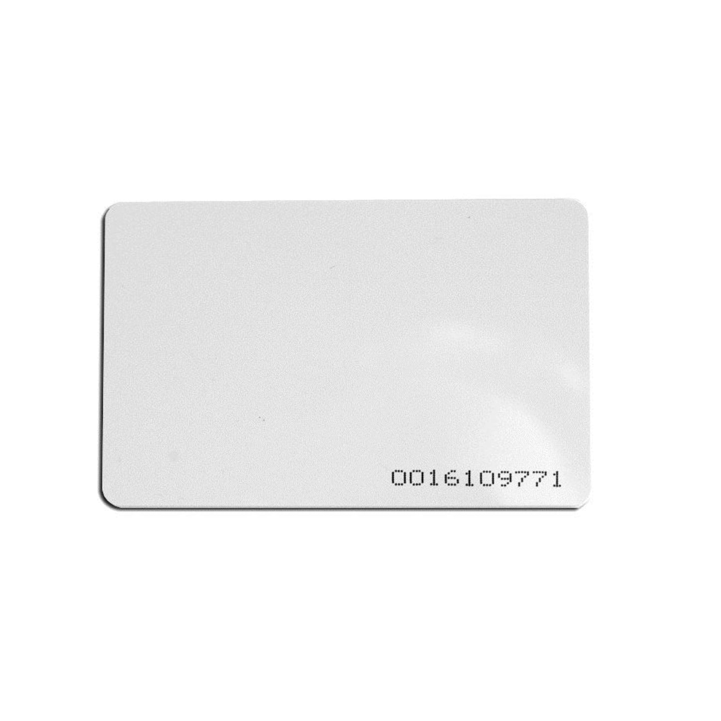 Videx VProx Blank White 125Khz EM Proximity Card, PBX - 2 - Pack of 10 - The Card Printing People