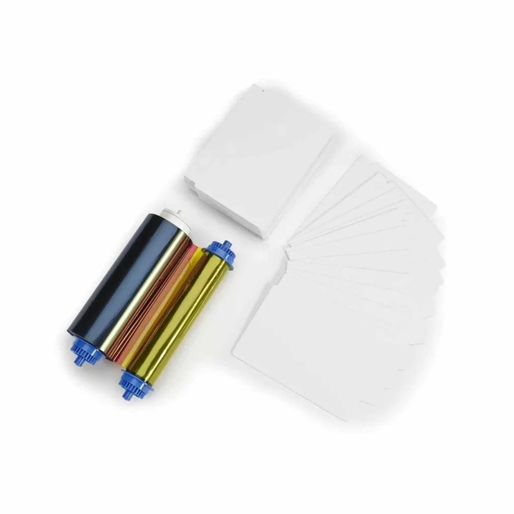 Zebra 106000 - 10L1 Media Kit (400 Cards with 1 Slot + 400 YMCO Prints) - The Card Printing People