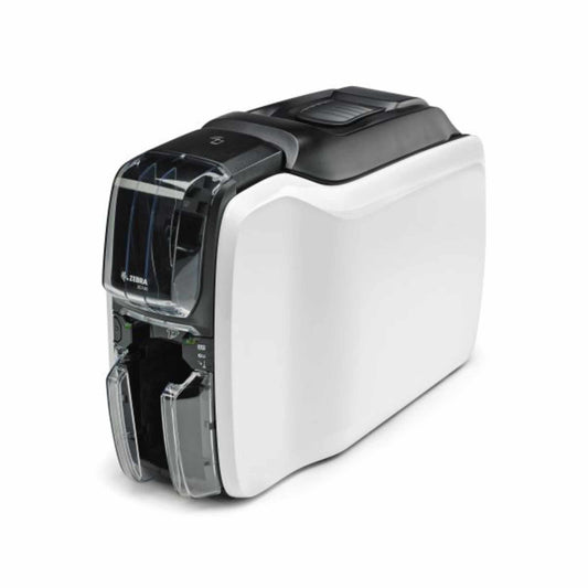 Zebra ZC100 Plastic Card Printer with USB (single - sided) - The Card Printing People