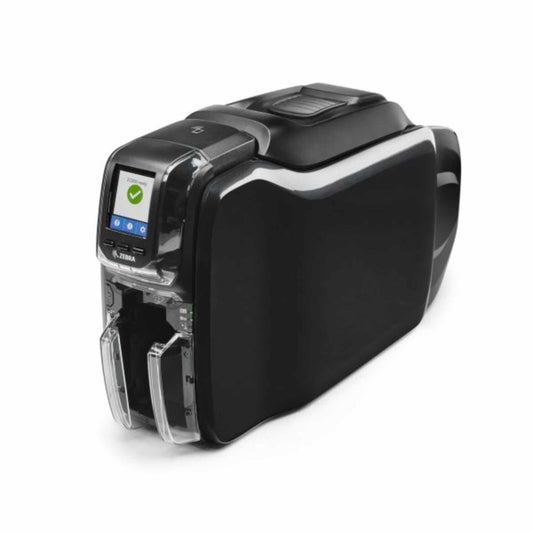 Zebra ZC350 ID Card Printer with Ethernet, Magnetic Stripe and Mifare Encoders (Dual - Sided) - The Card Printing People