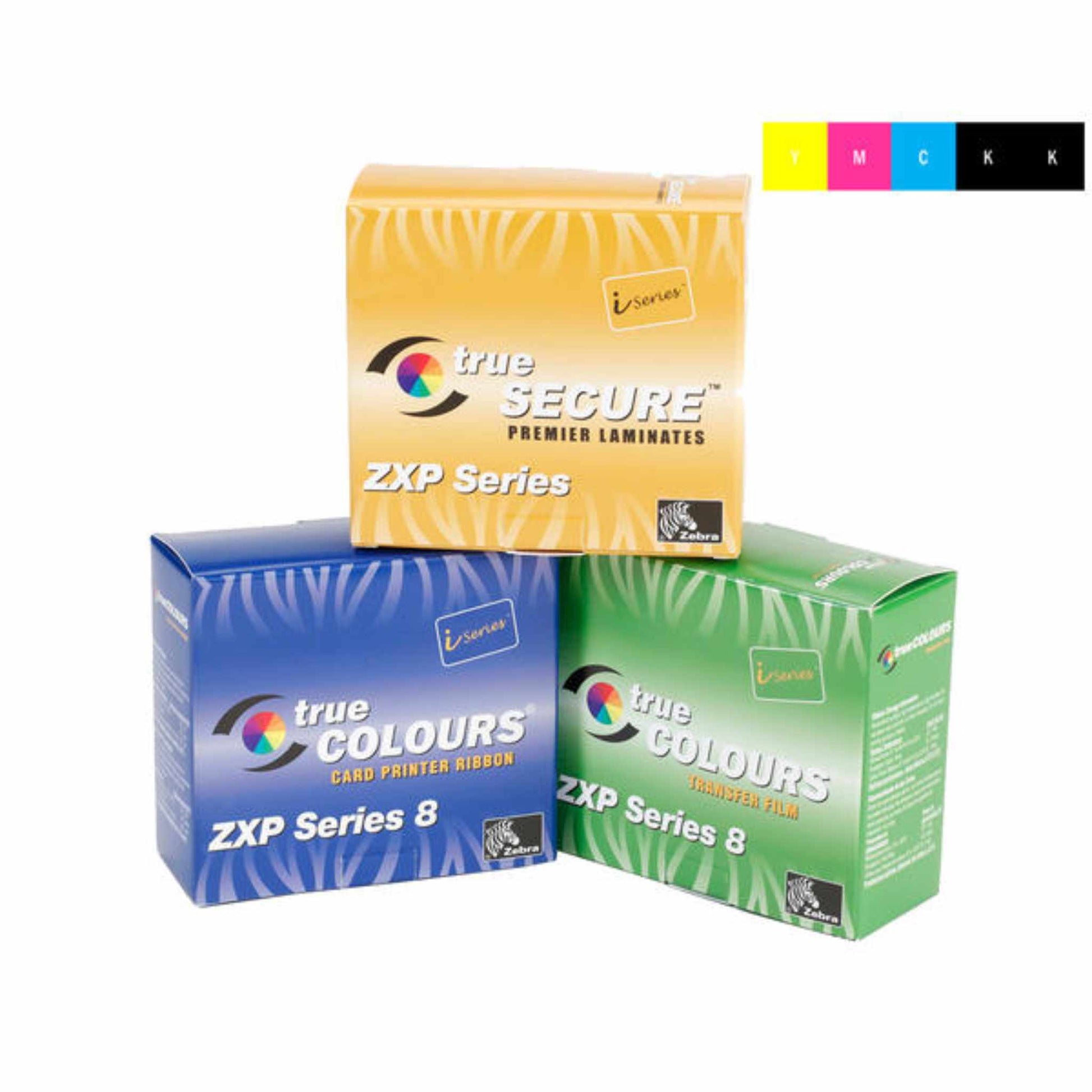 Zebra ZXP Series 8/9 YMCKK Colour Ribbon 800012 - 480 (500 Prints) - The Card Printing People